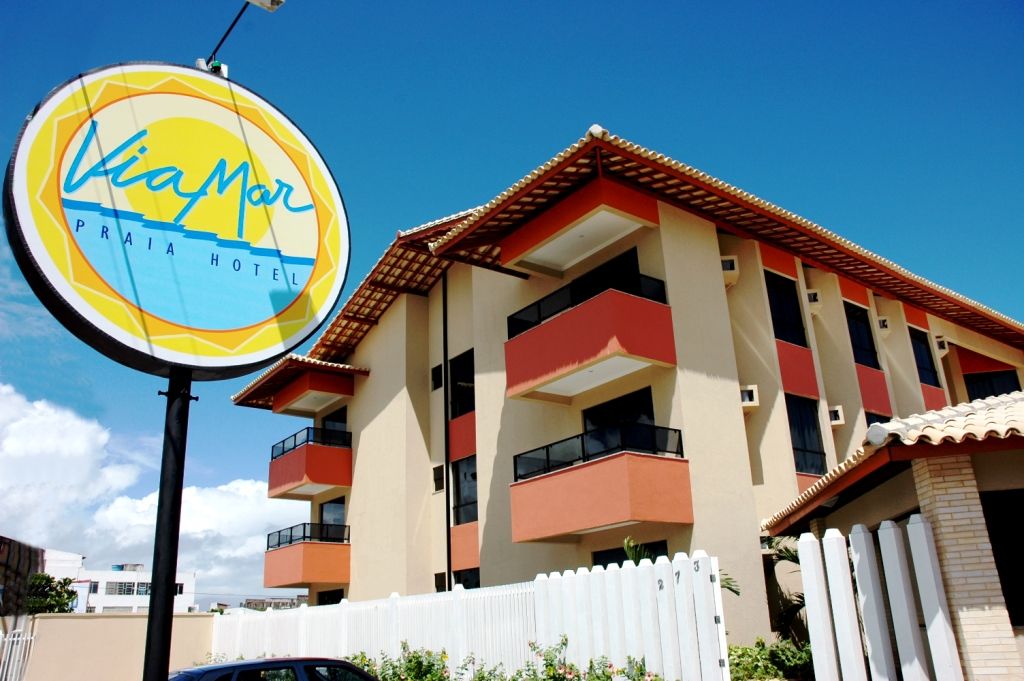 Via Mar Praia Hotel Aracaju Exteriör bild