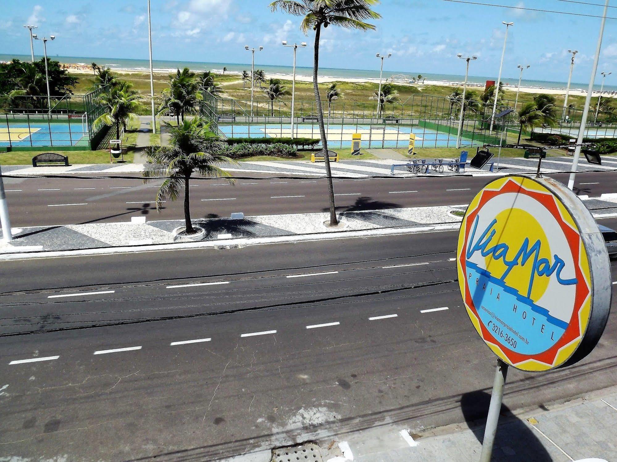 Via Mar Praia Hotel Aracaju Exteriör bild